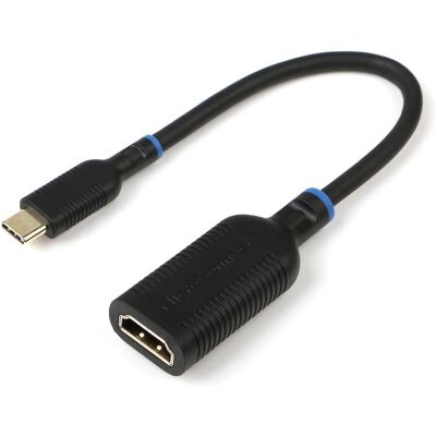 MicroConnect Adaptador USB-C para HDMI - 0,2m - Preto MicroConnect Adaptador USB-C para HDMI - 0,2m - Preto