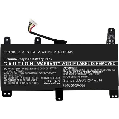 CoreParts Asus Laptop Akku - 66,22Wh Li-Polymer - Modell G731GV-H7237T CoreParts Asus Laptop Akku - 66,22Wh Li-Polymer - Modell G731GV-H7237T