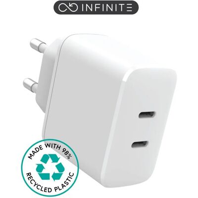 Chargeur écologique eSTUFF ES637035 - 35W USB-C - Publicité Chargeur écologique eSTUFF ES637035 - 35W USB-C - Publicité