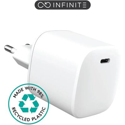 eSTUFF ES637045 Weiß Schnelllade USB-C Ladegerät - Mobilgerät eSTUFF ES637045 Weiß Schnelllade USB-C Ladegerät - Mobilgerät