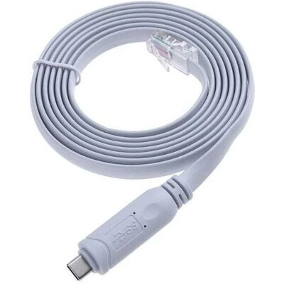 MicroConnect Microconnect USB-C - RJ45 Konsolikytket 1,8m - Verkkokaapeli MicroConnect Microconnect USB-C - RJ45 Konsolikytket 1,8m - Verkkokaapeli