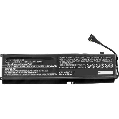 CoreParts Razer Laptop Akku - 64,68Wh, Schwarz CoreParts Razer Laptop Akku - 64,68Wh, Schwarz