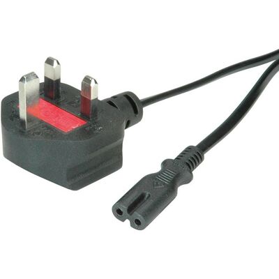 Value Câble d'alimentation Noir 1,8 M BS 1363 IEC 320 - Power Cable Value Câble d'alimentation Noir 1,8 M BS 1363 IEC 320 - Power Cable