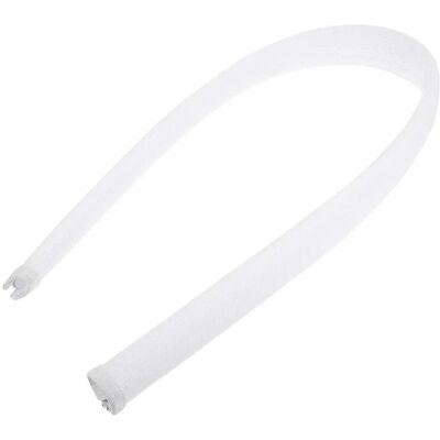 Vivolink Pro Expandable Sleeve White Zipper 12mm - Cable Sleeve Vivolink Pro Expandable Sleeve White Zipper 12mm - Cable Sleeve