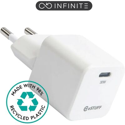 eSTUFF ES637027 Hvid Hurtig Oplader - Mobil Enhed eSTUFF ES637027 Hvid Hurtig Oplader - Mobil Enhed