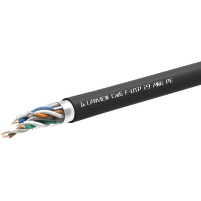 Cavo di rete Lanview LVN-CAT6PE-FUTP-305M Cavo di rete Lanview LVN-CAT6PE-FUTP-305M