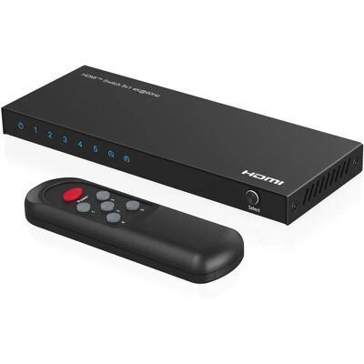 MicroConnect 4K@60Hz HDMI-Schalter - 5x1, HDCP 2.2, Fernbedienung MicroConnect 4K@60Hz HDMI-Schalter - 5x1, HDCP 2.2, Fernbedienung