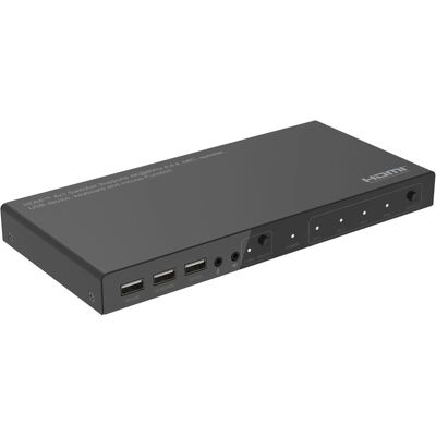 MicroConnect 4K@60Hz HDMI KVM-Schalter - Schwarz MicroConnect 4K@60Hz HDMI KVM-Schalter - Schwarz