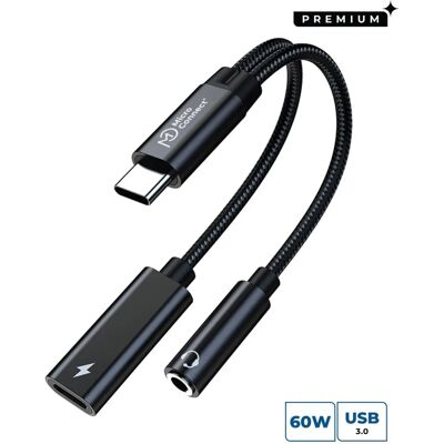 Microconnect Microconnect USB-C to USB-C PD and Audio - Video Cable Adapter Microconnect Microconnect USB-C to USB-C PD and Audio - Video Cable Adapter