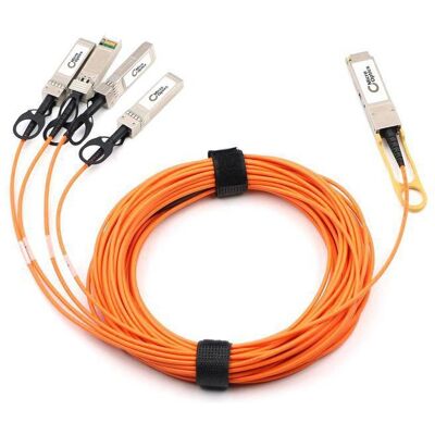 Lanview MO-7Z57A03551 Glasfaser-/InfiniBand-Kabel - 3m QSFP28 4xSFP28 Orange Lanview MO-7Z57A03551 Glasfaser-/InfiniBand-Kabel - 3m QSFP28 4xSFP28 Orange