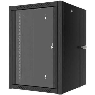 Lanview Rack Wall Mount 16U Black - Rack cabinet Lanview Rack Wall Mount 16U Black - Rack cabinet