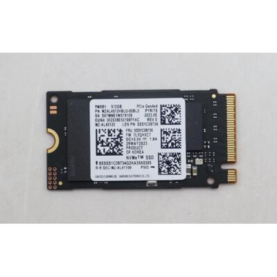 Lenovo 5SS1C09736 SSD - 512 GB PCIe 4.0 M.2 Lenovo 5SS1C09736 SSD - 512 GB PCIe 4.0 M.2