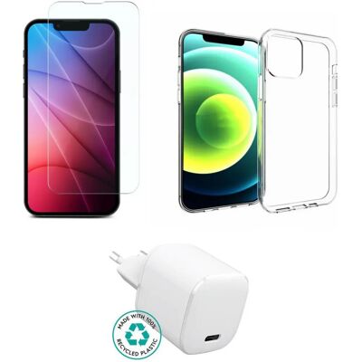 Kit eSTUFF per iPhone 13 Pro - Protezione e Ricarica Veloce Kit eSTUFF per iPhone 13 Pro - Protezione e Ricarica Veloce
