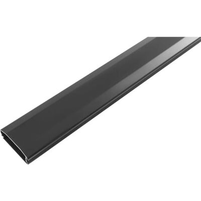 VivoLink Aluminium Kabelabdeckung Schwarz - Kabelrinne VivoLink Aluminium Kabelabdeckung Schwarz - Kabelrinne