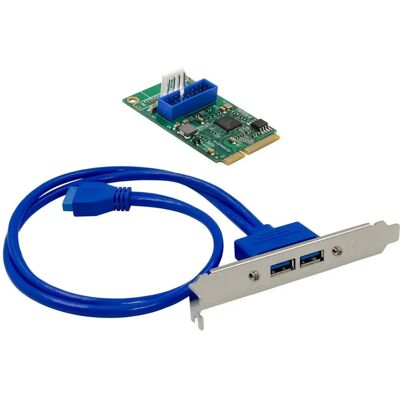 MicroConnect Micro PCIe NEC720202 2-Ports USB 3.0 - Grensesnittkort MicroConnect Micro PCIe NEC720202 2-Ports USB 3.0 - Grensesnittkort