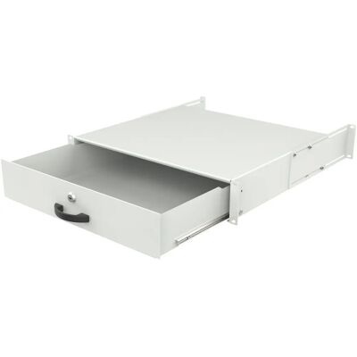 Lanview RAD105WH - Accessoire rack avec tiroir verrouillable - Publicité Lanview RAD105WH - Accessoire rack avec tiroir verrouillable - Publicité