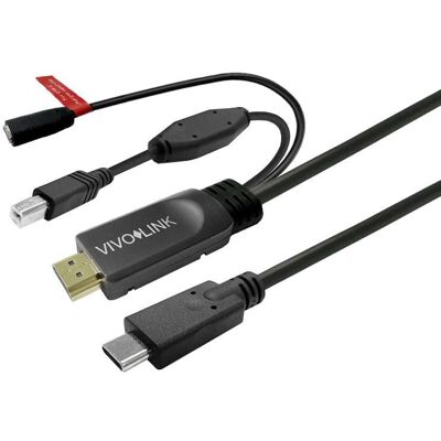Cavo USB touchscreen Vivolink 5m - Nero Cavo USB touchscreen Vivolink 5m - Nero