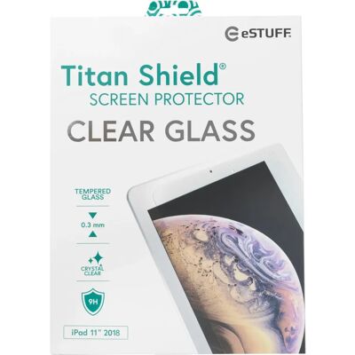 Estuff W128832732 - 9H Herdet glass skjermbeskytter for iPad Pro 11 Estuff W128832732 - 9H Herdet glass skjermbeskytter for iPad Pro 11