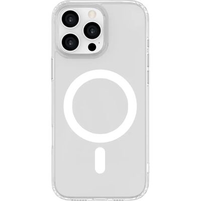 Hybrid magnetisk cover til iPhone 16 Pro - Miljøvenlig gennemsigtig Hybrid magnetisk cover til iPhone 16 Pro - Miljøvenlig gennemsigtig