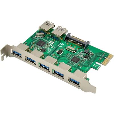 MicroConnect Microconnect PCIe USB 3.0 7-port - Interface Card MicroConnect Microconnect PCIe USB 3.0 7-port - Interface Card