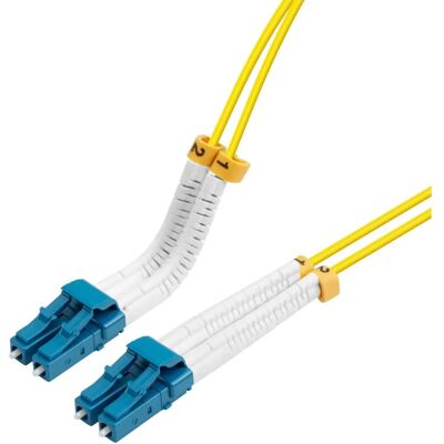 Lanview LVO231410-FLEX kabel światłowodowy 10 m LC LC - Żółty Lanview LVO231410-FLEX kabel światłowodowy 10 m LC LC - Żółty