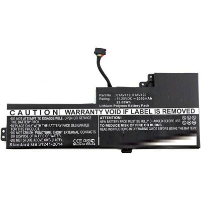 CoreParts 01AV421-CP 2050mAh Laptop Battery - Battery CoreParts 01AV421-CP 2050mAh Laptop Battery - Battery