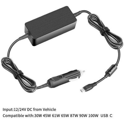CoreParts 40AK0065WW-CP - Car Charger - USB-C Power Delivery 3.0, 100W, 5V-20V CoreParts 40AK0065WW-CP - Car Charger - USB-C Power Delivery 3.0, 100W, 5V-20V