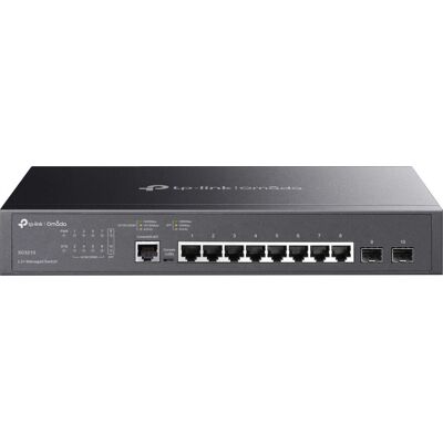 TP-Link Omada SG3210 Διανομέας δικτύου Gigabit Ethernet 8 Θύρες - 1U Μαύρο TP-Link Omada SG3210 Διανομέας δικτύου Gigabit Ethernet 8 Θύρες - 1U Μαύρο