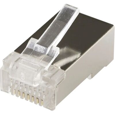 MicroConnect Modular RJ45 Cat6a FTP Easy Connector - 50 Stück MicroConnect Modular RJ45 Cat6a FTP Easy Connector - 50 Stück
