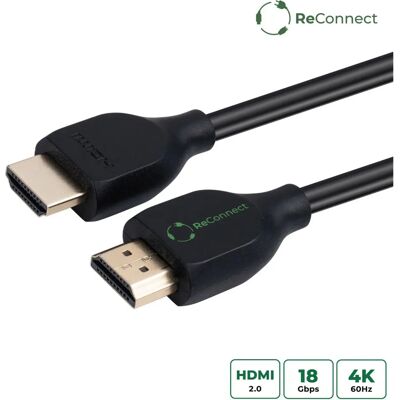 MicroConnect - ReConnect HDMI 2.0 5m - HDMI Type A - Noir - HDMI cable - Publicité MicroConnect - ReConnect HDMI 2.0 5m - HDMI Type A - Noir - HDMI cable - Publicité