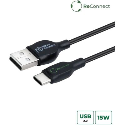 MicroConnect - ReConnect USB-C 3.2 Gen 1 zu USB-A 2.0 - 0,5 m MicroConnect - ReConnect USB-C 3.2 Gen 1 zu USB-A 2.0 - 0,5 m