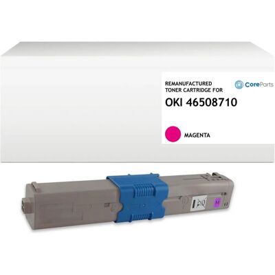 CoreParts QI-OK2031M Magenta Tonerpatron - Tonerkits für OKI CoreParts QI-OK2031M Magenta Tonerpatron - Tonerkits für OKI