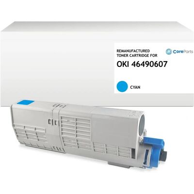 CoreParts QI-OK2033C Cyan Toner - Toner-Kit für OKI CoreParts QI-OK2033C Cyan Toner - Toner-Kit für OKI