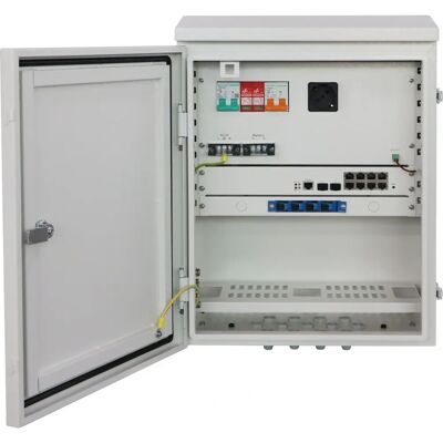 Ernitec - ELECTRA-M10-OUTDOOR-UPS - 8-Port PoE - L2 - Switch Ernitec - ELECTRA-M10-OUTDOOR-UPS - 8-Port PoE - L2 - Switch