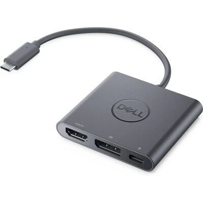 Dell 492-BCTU USB-C zu HDMI/DP Adapter - Schwarz Dell 492-BCTU USB-C zu HDMI/DP Adapter - Schwarz