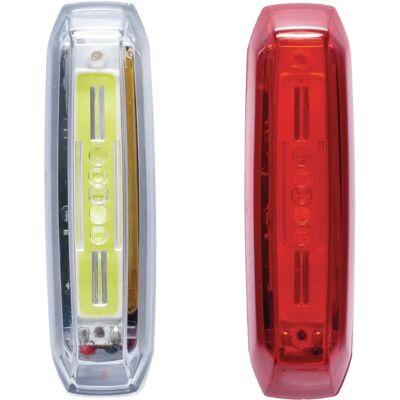 Abus Lyra Wiederaufladbares Fahrradlichtset - Fahrradlichtset Abus Lyra Wiederaufladbares Fahrradlichtset - Fahrradlichtset