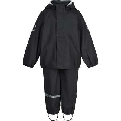 Mikk-Line Waterdichte Regenkleding - Gerecycled PU - Zwart Mikk-Line Waterdichte Regenkleding - Gerecycled PU - Zwart