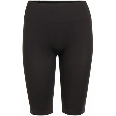 VILA Short Leggings pour femmes - Sculptant, Noir, Au-dessus du genou VILA Short Leggings pour femmes - Sculptant, Noir, Au-dessus du genou