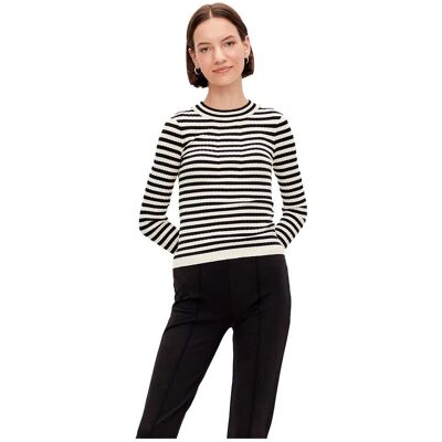 Pieces Crista Slim Fit Black Sweater - Women Pieces Crista Slim Fit Black Sweater - Women