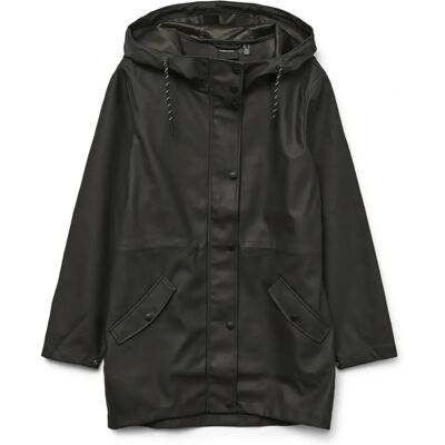 Vero Moda Malou Lang Jakke (10257216) - sort Vero Moda Malou Lang Jakke (10257216) - sort