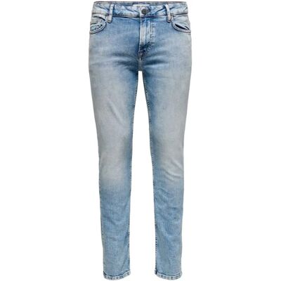 Only & Sons Loom Life Slim Fit Jeans - jasnoniebieski dżins Only & Sons Loom Life Slim Fit Jeans - jasnoniebieski dżins