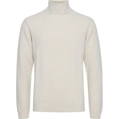 CASUAL FRIDAY CFKarl Beige Wool-Polyamide Sweater - Sweater CASUAL FRIDAY CFKarl Beige Wool-Polyamide Sweater - Sweater