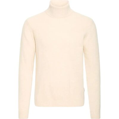 CASUAL FRIDAY CFKarl Beige Rullekragegenser - Genser CASUAL FRIDAY CFKarl Beige Rullekragegenser - Genser