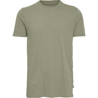 Solid Denmark Vetiver T-Shirt - Casual Essential Solid Denmark Vetiver T-Shirt - Casual Essential