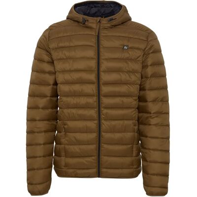 BLEND Heren Bruine Gewatteerde Jas - Casual Outerwear BLEND Heren Bruine Gewatteerde Jas - Casual Outerwear