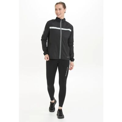 Veste de course ENDURANCE Ginar pour femmes - Sportive, Réfléchissante, Noire - Publicité Veste de course ENDURANCE Ginar pour femmes - Sportive, Réfléchissante, Noire - Publicité