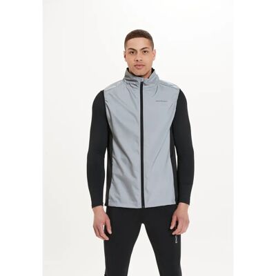 ENDURANCE Peelier Silber Sportweste - Laufen, Fitness, Trail ENDURANCE Peelier Silber Sportweste - Laufen, Fitness, Trail