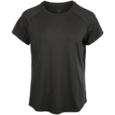 Gaina T-Shirt Donna Athlecia - Nero - Taglia 36 Gaina T-Shirt Donna Athlecia - Nero - Taglia 36