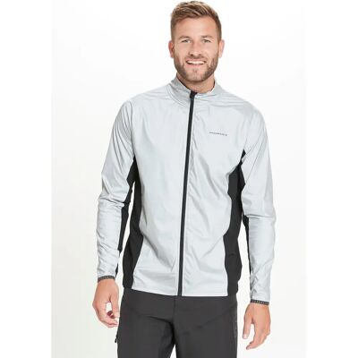 ENDURANCE Jellier Weiße Softshell-Jacke - Radfahren & MTB Reflektiv - XL ENDURANCE Jellier Weiße Softshell-Jacke - Radfahren & MTB Reflektiv - XL