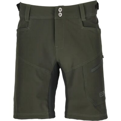 Shorts de cyclisme Endurance Jamal 2en1 - Marron, Vert - S Shorts de cyclisme Endurance Jamal 2en1 - Marron, Vert - S